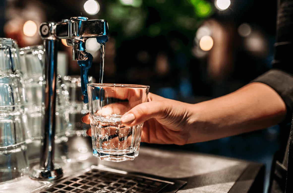 como ahorrar agua en restaurantes