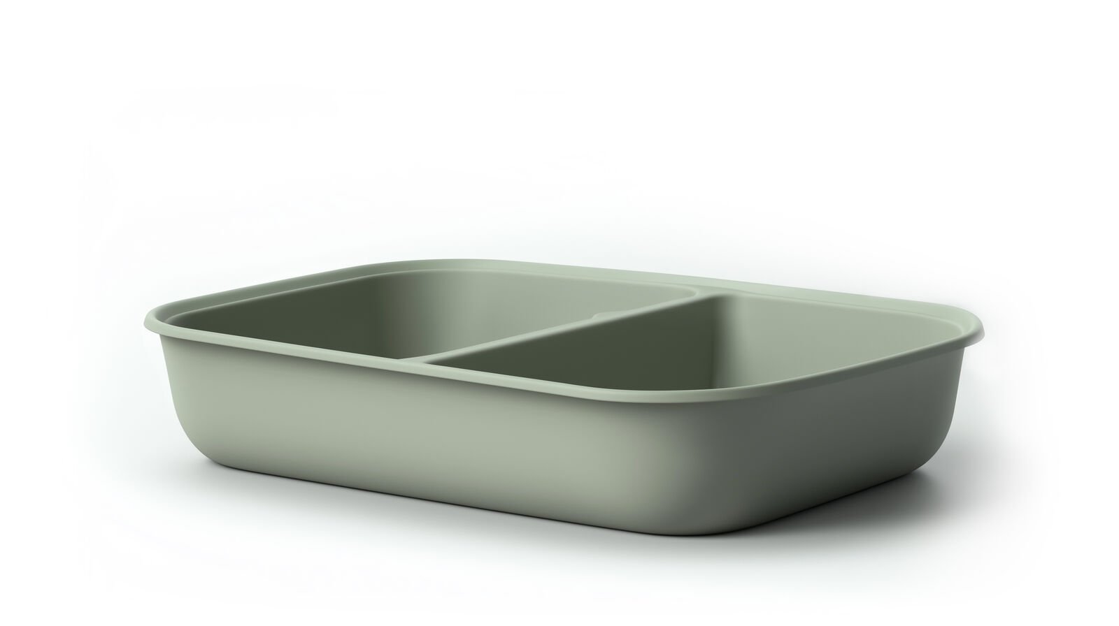 Reusable menu container for the catering industry Reusable container for menus with individual compartments