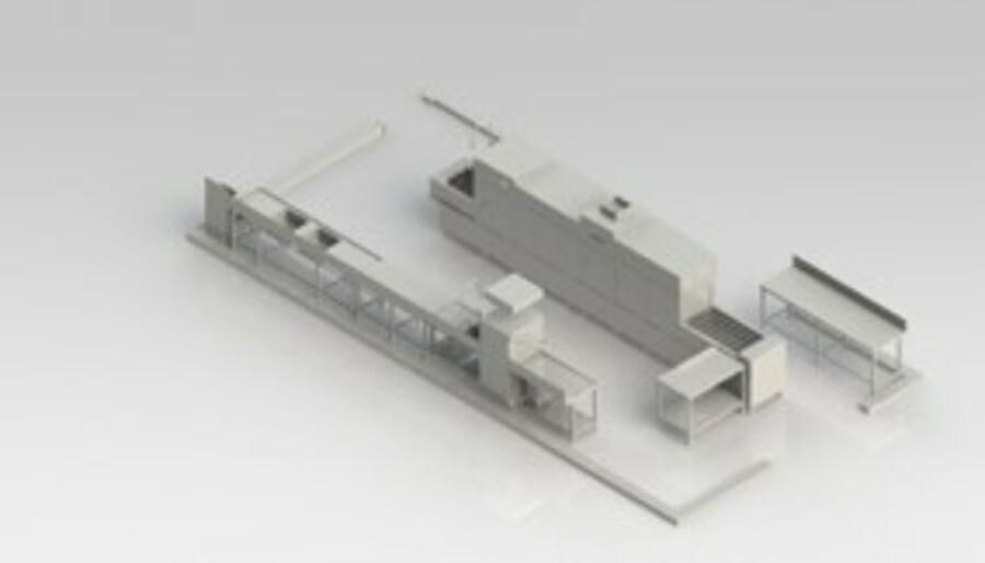 Winterhalter MTR rack conveyor dishwasher planning example