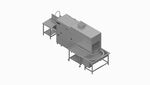 Winterhalter MTR rack conveyor dishwasher planning example