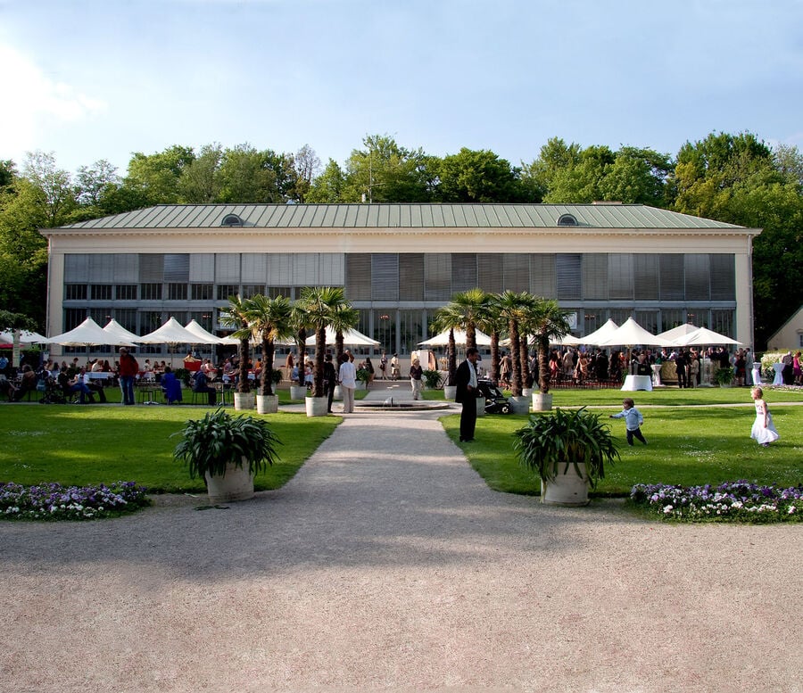 Winterhalter referenca, kafić u dvorcu Palmenhaus Winterhalter referenca, kafić u dvorcu Palmenhaus