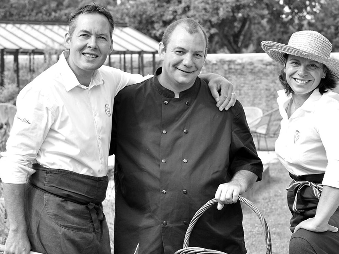 Mr LUKACS, le chef Frédéric et Mme LUKACS Mr LUKACS, le chef Frédéric et Mme LUKACS