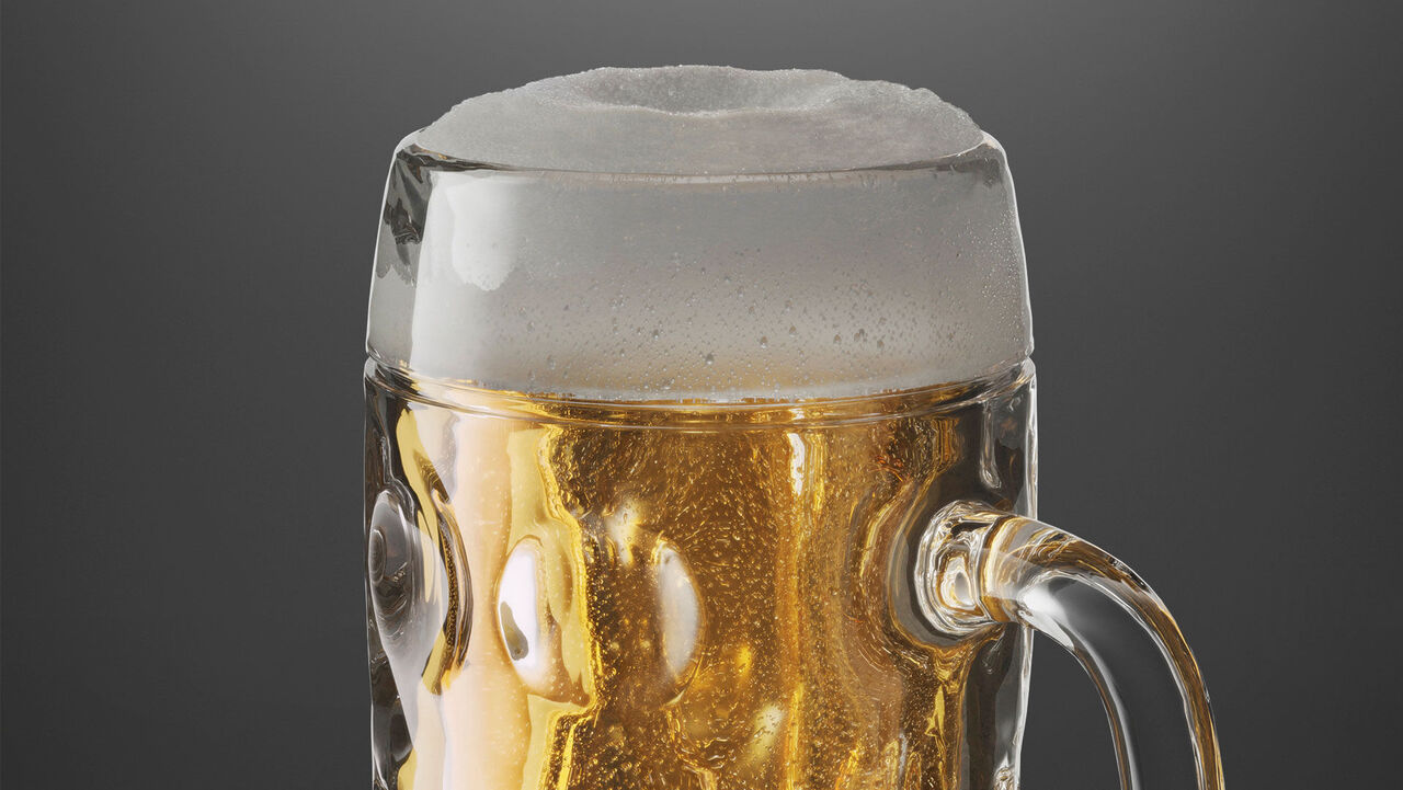 Gläserspülen mit Winterhalter: kraftvoll bei robusten Gläsern Perfekt gespülter robuster Glasbierkrug