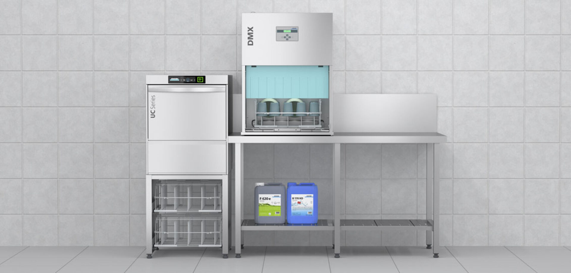 Winterhalter droogapparaat DMX frontbelading Winterhalter droogapparaat DMX frontbelading