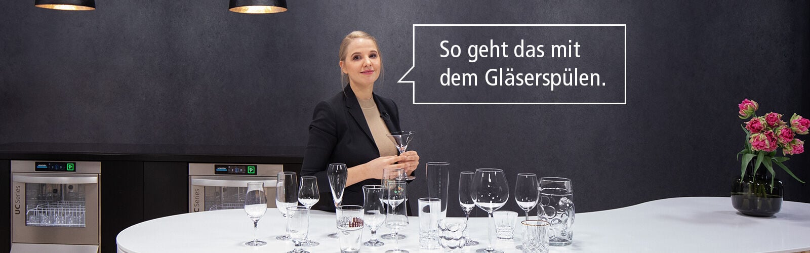 Winterhalter Erlebniswelt Gläserspülen Winterhalter Erlebniswelt Gläserspülen