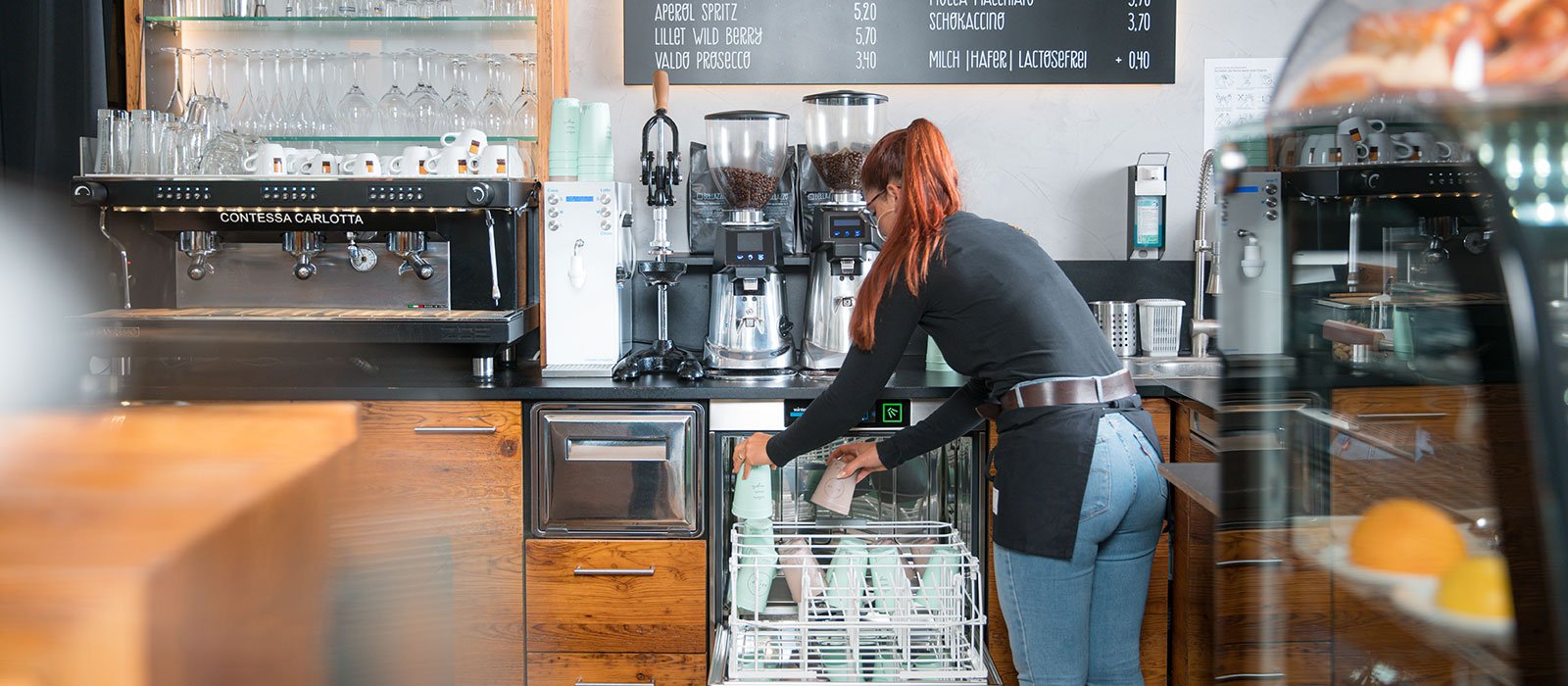 Winterhalter reusable plastic cup washing solution Winterhalter reusable plastic cup washing solution