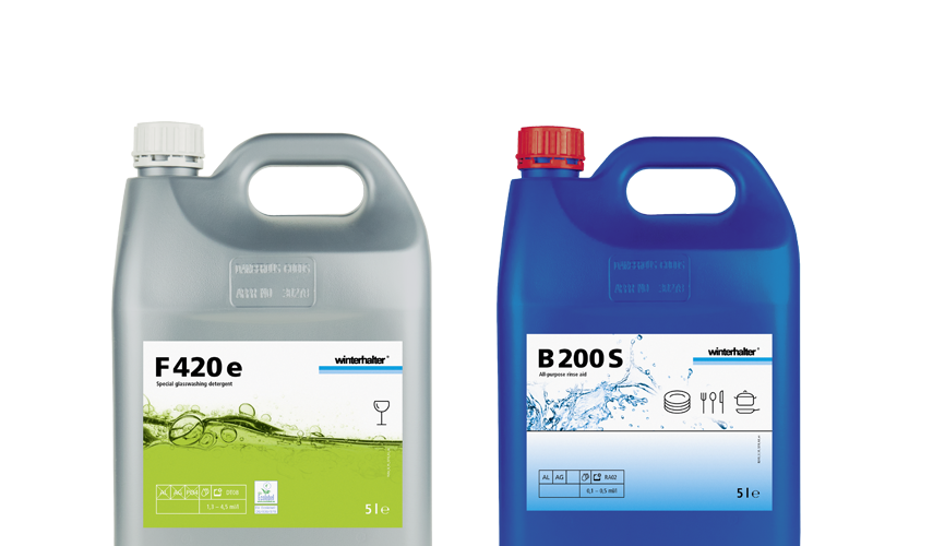 Winterhalter detergents and rinse aids Winterhalter detergents and rinse aids