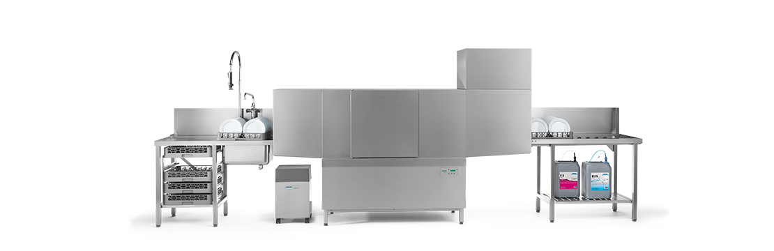 Lava-louças transportadora de cestos C50 Winterhalter Lava-louças transportadora de cestos C50 Winterhalter