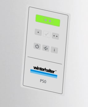 Winterhalter P50 máquina de cúpula display Winterhalter P50 máquina de cúpula display
