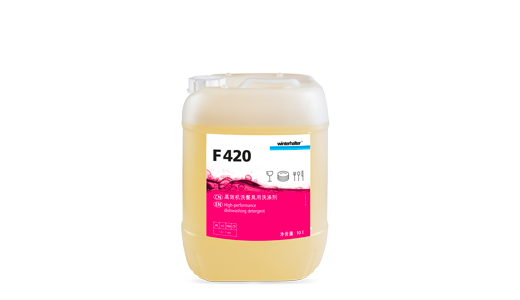 用于塑料杯具的温特豪德洗涤剂F 420 e 用于塑料杯具的温特豪德洗涤剂F 420 e