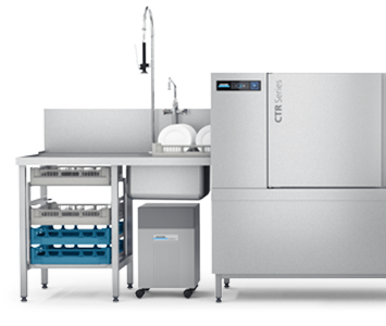 Lavavajillas de arrastre de cestas CTR Winterhalter Lavavajillas de arrastre de cestas CTR Winterhalter