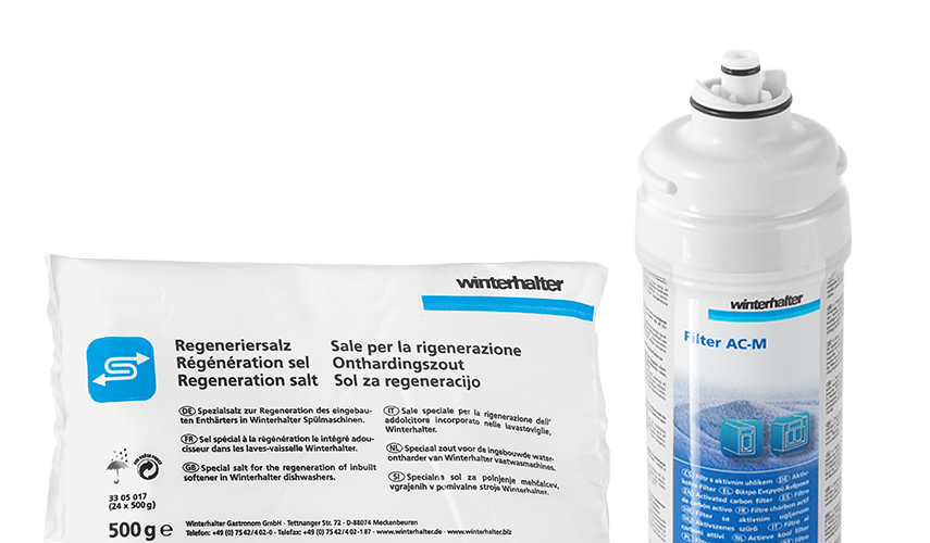 Tratamiento de agua de Winterhalter Consumibles Tratamiento de agua de Winterhalter Consumibles