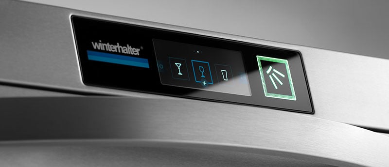 Ecran tactile lave verre professionnel Winterhalter  Ecran tactile lave verre professionnel Winterhalter