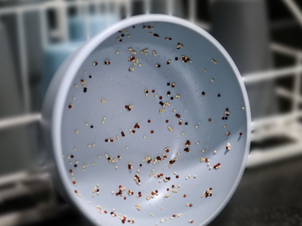 Winterhalter reusables wassen lipstickresten op kunststof bekers Winterhalter reusables wassen lipstickresten op kunststof bekers