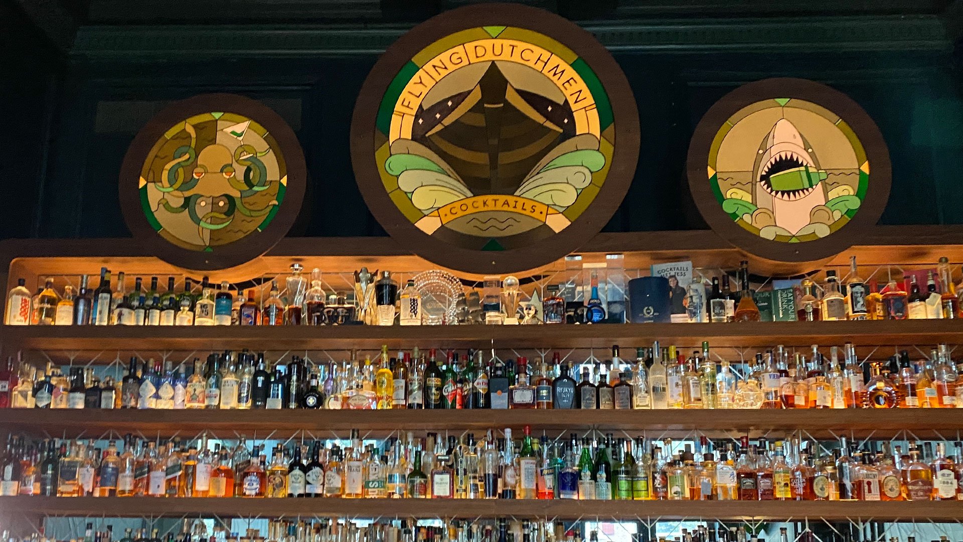 Winterhalter Glasswashing Case Study Cocktailbar Flying Dutchmen Logo and Wall Winterhalter Glasswashing Case Study Cocktailbar Flying Dutchmen Logo and Wall