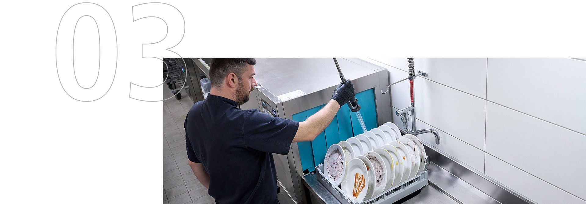 Winterhalter Energiespar-Tipps kalt vorspülen Winterhalter Energiespar-Tipps kalt vorspülen mit Schlauchpendelbrause