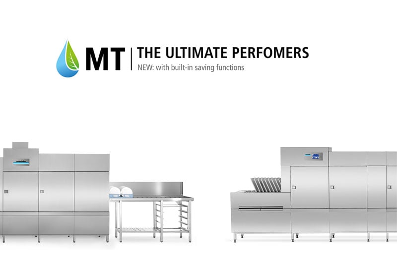 Winterhalter MT Series with built-in saving functions