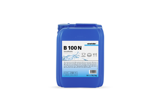 Winterhalter B 100 N rinse aid for tea and coffee services Winterhalter B 100 N rinse aid for tea and coffee services