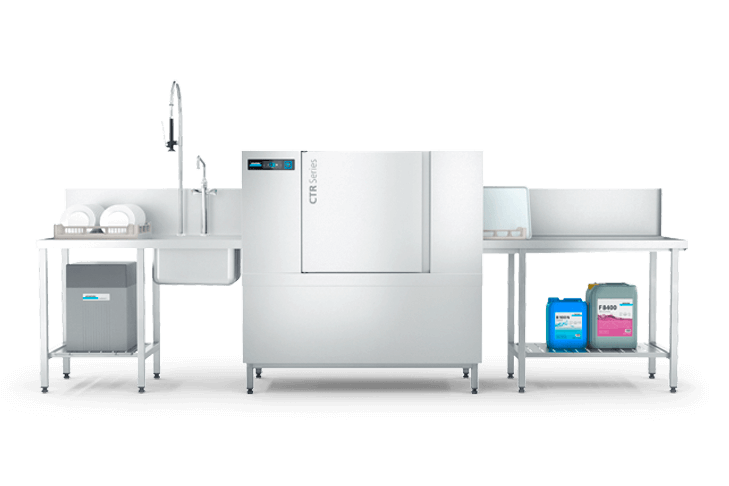 winterhalter conveyor dishwasher