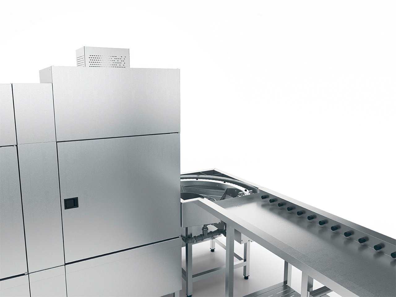 Winterhalter korventransportvaatwasmachine MTR keerbocht Winterhalter korventransportvaatwasmachine MTR 90° keerbocht