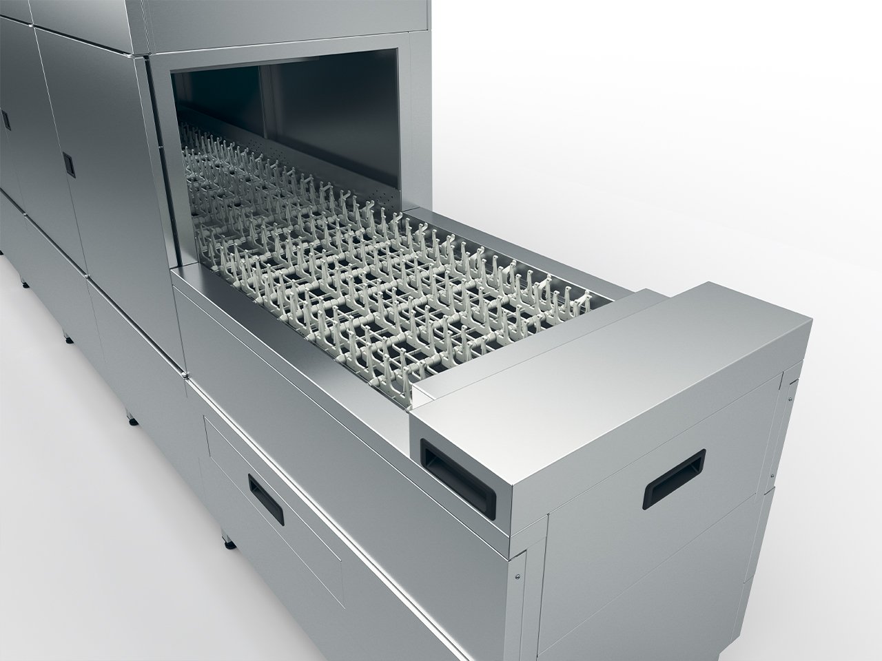 Lave-vaisselle à avancement automatique MTF Winterhalter, Ouvertures de maintenance Lave-vaisselle à avancement automatique MTF Winterhalter, Ouvertures de maintenance