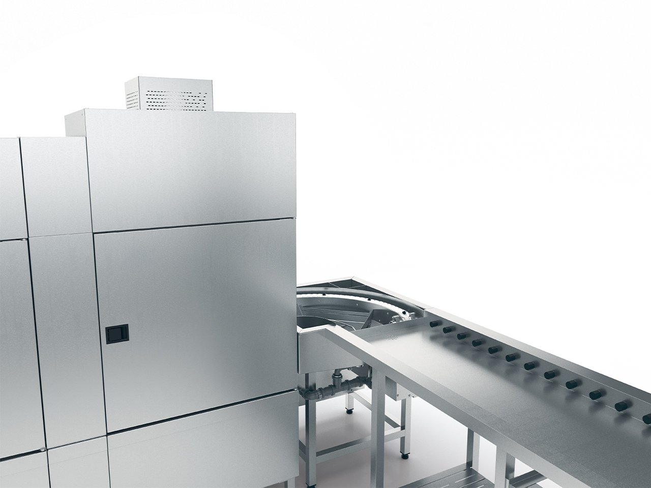 Winterhalter MTR conveyor dishwashers corner conveyor 90 degrees Winterhalter MTR conveyor dishwashers corner conveyor 90 degrees