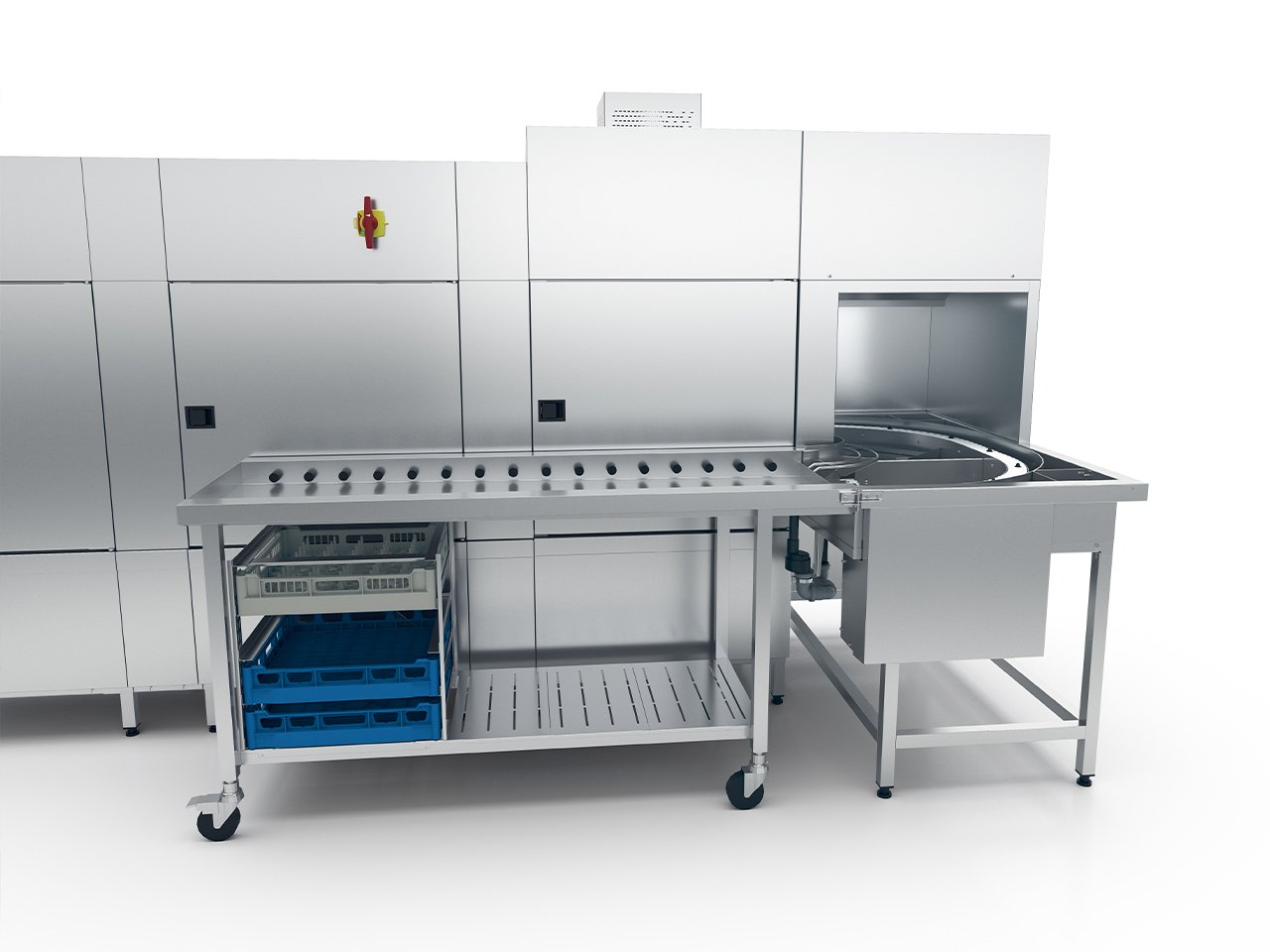 The rack conveyor dishwasher for your commercial kitchen Winterhalter