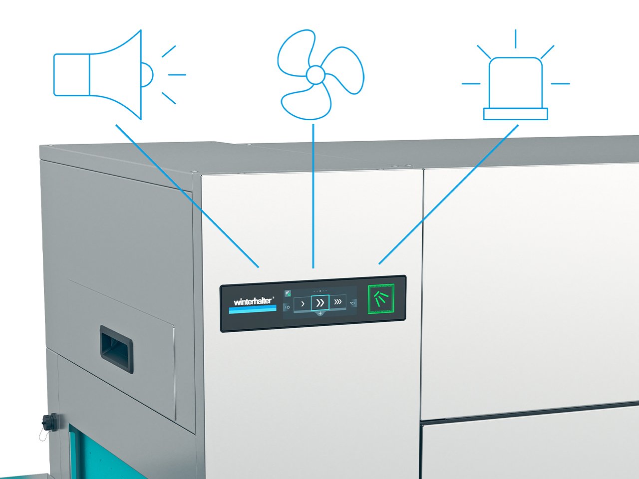 Winterhalter conveyor dishwashers multifunction relay Winterhalter conveyor dishwashers multifunction relay