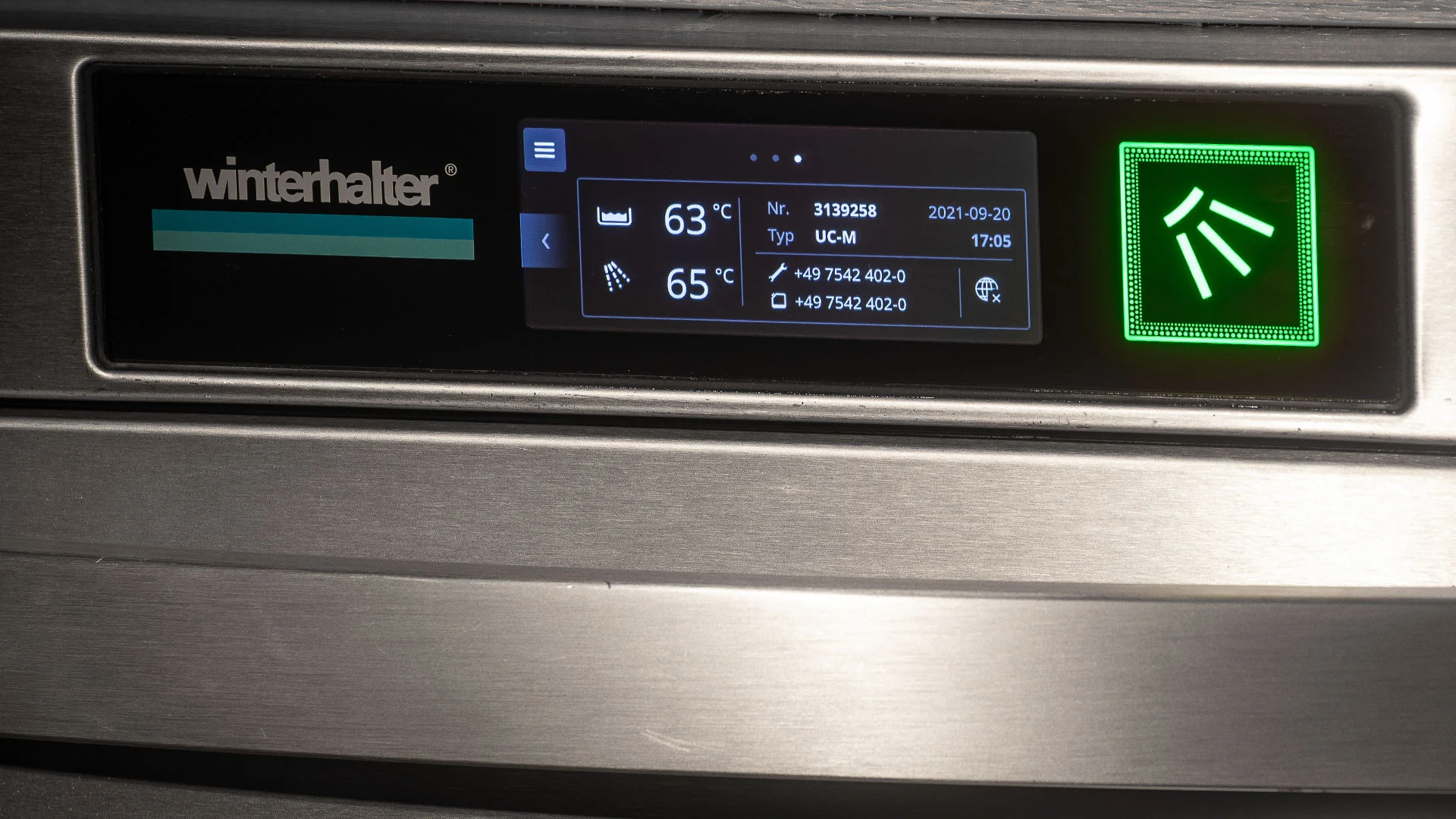 Lave-vaisselle professionnel Winterhalter