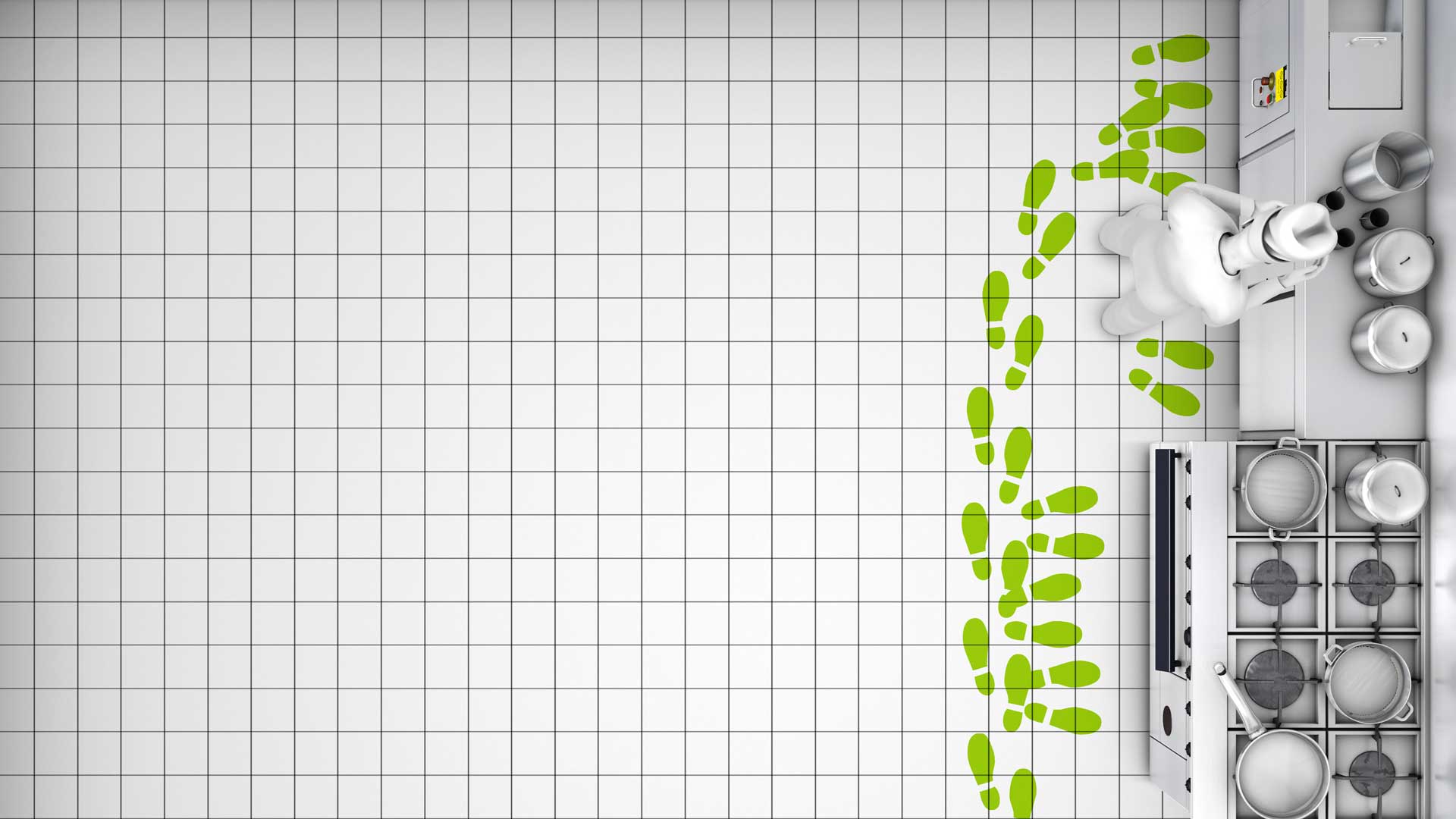 Gastroküche reiner Bereich | Kreuzkontamination Gastroküche reiner Bereich | Kreuzkontamination