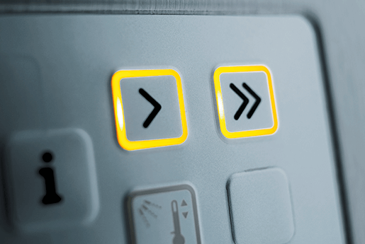 Sprachneutrales Bedienfeld Winterhalter Eintank-Bandtransportspülmaschine Sprachneutrales Bedienfeld Winterhalter Eintank-Bandtransportspülmaschine