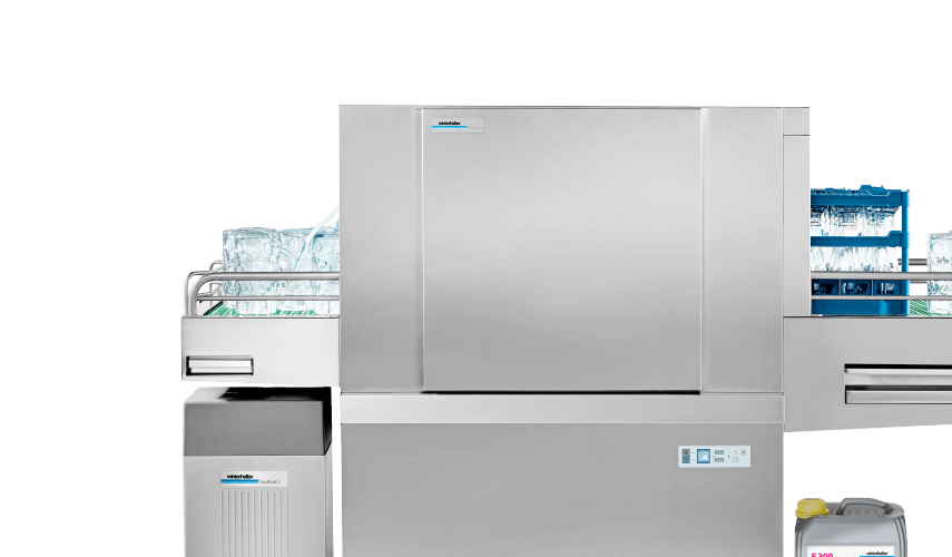 Winterhalter Eintank-Bandtransportspülmaschine STF Winterhalter Eintank-Bandtransportspülmaschine STF