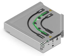 Kurvensegment 90° Tablettfördertechnik Winterhalter