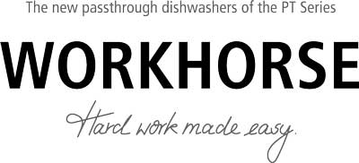 The uncompromising passthrough dishwasher The uncompromising passthrough dishwasher