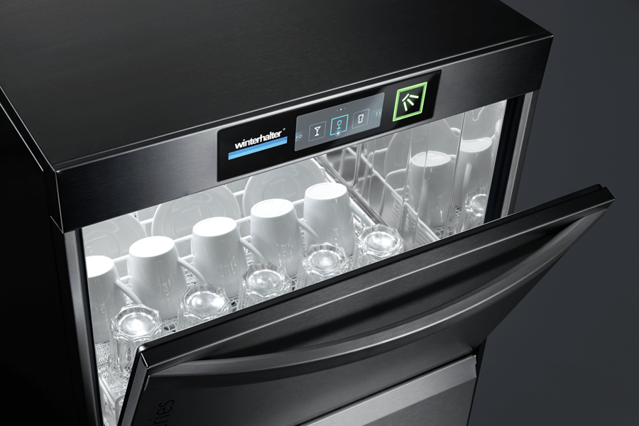 Winterhalter undercounter warewasher for mixed wash items Winterhalter undercounter warewasher for mixed wash items