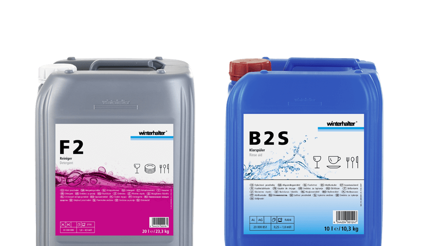 Winterhalter detergents and rinse aids Winterhalter detergents and rinse aids