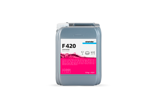 Winterhalter F 420 e detergent for reusable plastic cups Winterhalter F 420 e detergent for reusable plastic cups
