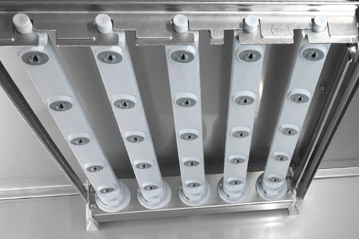 Sistema de lavado Winterhalter Lavavajillas de transporte de cestas Winterhalter C50 Sistema de lavado Winterhalter Lavavajillas de transporte de cestas Winterhalter C50
