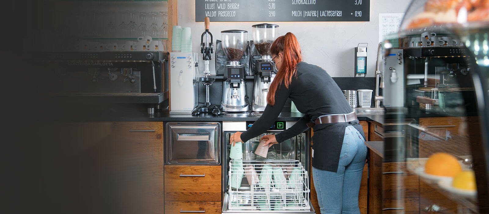 Oplossing van Winterhalter voor het wassen van herbruikbare kunststof bekers Oplossing van Winterhalter voor het wassen van herbruikbare kunststof bekers