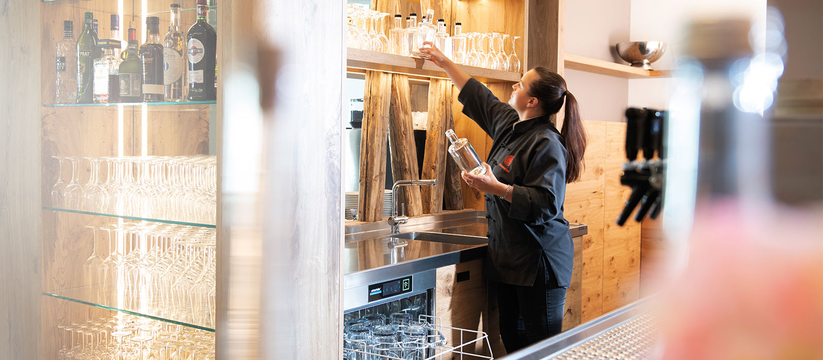 De flessenspoelkorf van Winterhalter. De flessenspoelkorf van Winterhalter.