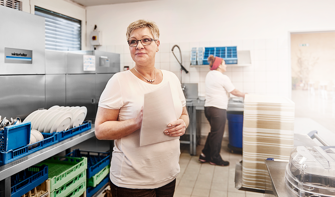 Referentie Winterhalter vaatwasmachine voor kantines Referentie Winterhalter vaatwasmachine voor kantines