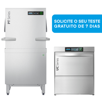 Teste de equipamentos Winterhalter