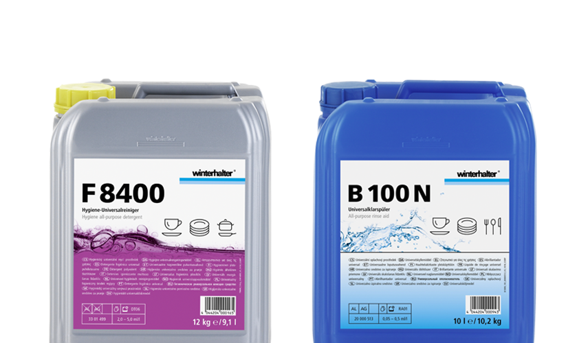 Detergente e agente de brilho Winterhalter Detergente e agente de brilho Winterhalter