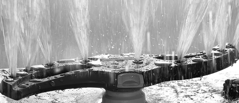 Brazo de lavado compacto Winterhalter con ajuste variable de la presión "VarioPower" Brazo de lavado compacto Winterhalter con ajuste variable de la presión "VarioPower"