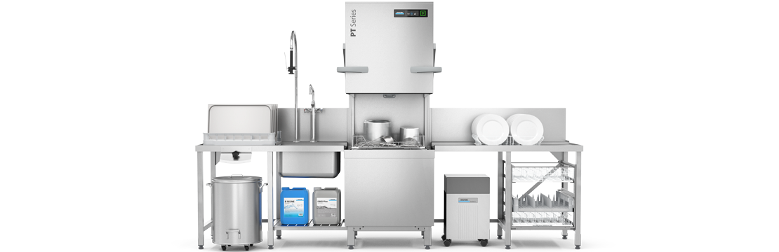 Produktvorteile Haubenspülmaschine PT Utensil Winterhalter Produktvorteile Haubenspülmaschine PT Utensil Winterhalter