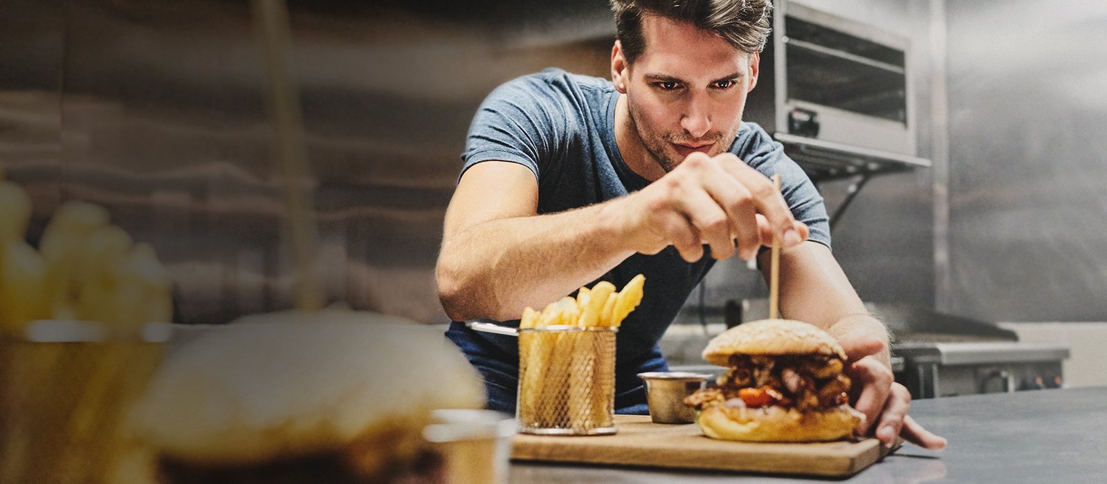 Sistem gastronomisi için Winterhalter bulaşık makineleri