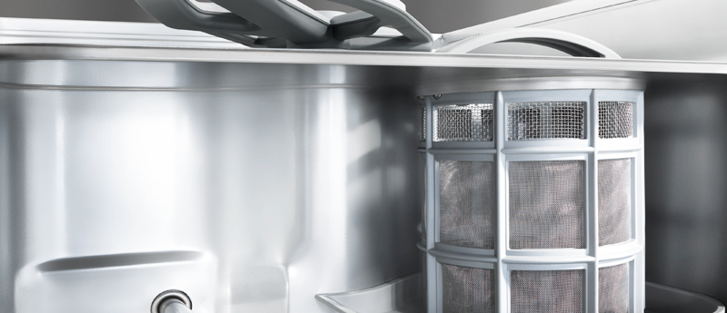 Passthrough dishwasher filtration Passthrough dishwasher filtration